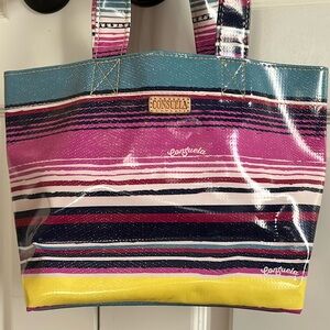 Consuela Striped Mini Tote Grab N Go Bag NWT